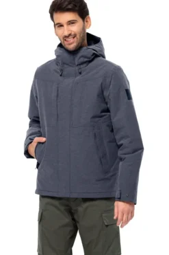 Fashion Jack Wolfskin Regenjas Snowy Park Night Blue
