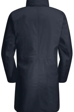 Best Jack Wolfskin Regenjas Textor Coat W dark blue