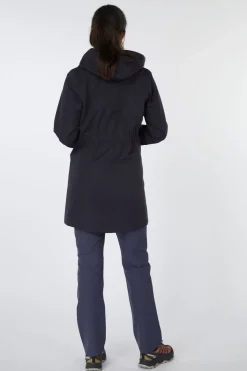 Discount Jack Wolfskin Regenjas Terraview 2L  Coat W Dark Navy