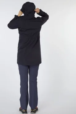 Discount Jack Wolfskin Regenjas Terraview 2L  Coat W Dark Navy