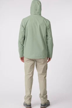 Fashion Jack Wolfskin Regenjas Trailtime 2L Jkt M Eucalyptus