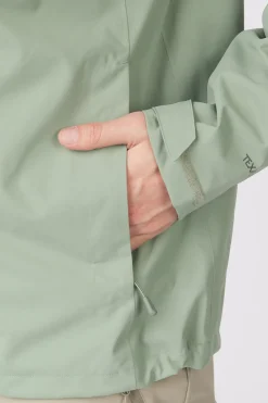 Fashion Jack Wolfskin Regenjas Trailtime 2L Jkt M Eucalyptus