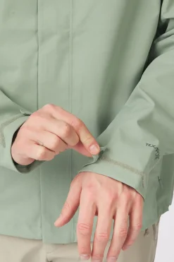 Fashion Jack Wolfskin Regenjas Trailtime 2L Jkt M Eucalyptus