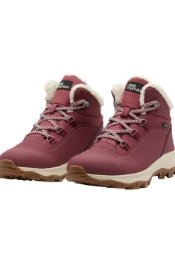 New Jack Wolfskin Schoen Everquest Texapore Mid W Red Ochre