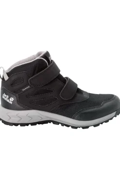 Best Jack Wolfskin Schoen Woodland Texapore Vc Black / Grey