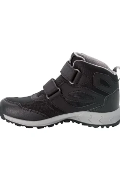 Best Jack Wolfskin Schoen Woodland Texapore Vc Black / Grey