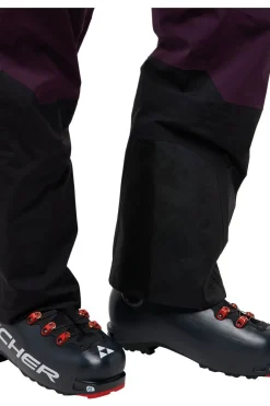 Outlet Jack Wolfskin Skibroek Alpspitze Tour 3L Pants M dark purple