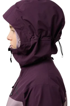 Fashion Jack Wolfskin Ski-Jas Alpspitze Tour 3L Jkt W Dark Purple/Lilac