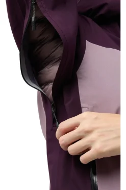 Fashion Jack Wolfskin Ski-Jas Alpspitze Tour 3L Jkt W Dark Purple/Lilac