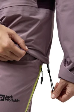 Fashion Jack Wolfskin Ski-Jas Alpspitze Tour 3L Jkt W Dark Purple/Lilac