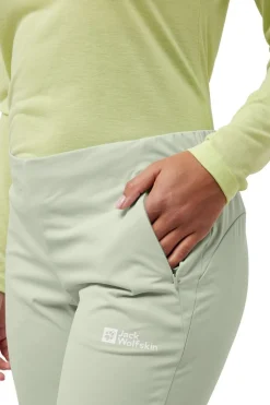 Clearance Jack Wolfskin Softshell Broek Prelight Pro Pant W Jade