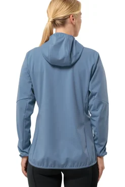 Online Jack Wolfskin Softshell Jas Feldberg Softshell Elemental Blue