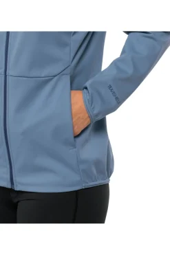 Online Jack Wolfskin Softshell Jas Feldberg Softshell Elemental Blue