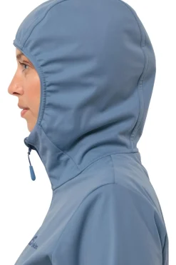 Online Jack Wolfskin Softshell Jas Feldberg Softshell Elemental Blue
