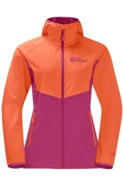 Softshell Jas Go Hike Softshell W-Jack Wolfskin Fashion