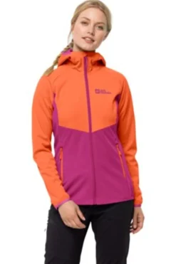 Softshell Jas Go Hike Softshell W-Jack Wolfskin Fashion