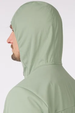 Fashion Jack Wolfskin Softshell Jas Feldberg Hoodie M Eucalyptus