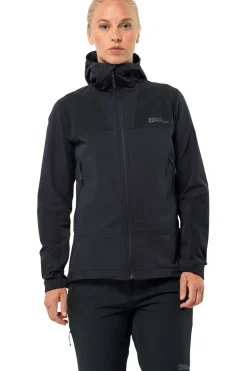 Fashion Jack Wolfskin Softshell Jas Andur Black