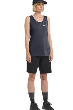 Discount Jack Wolfskin Top Crosstrail Tank Graphite