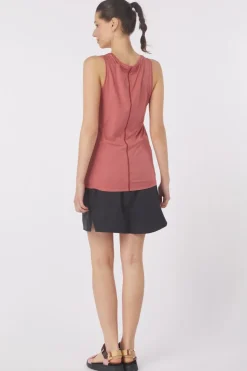 Fashion Jack Wolfskin Top Travel Top W Mineral Red Heather