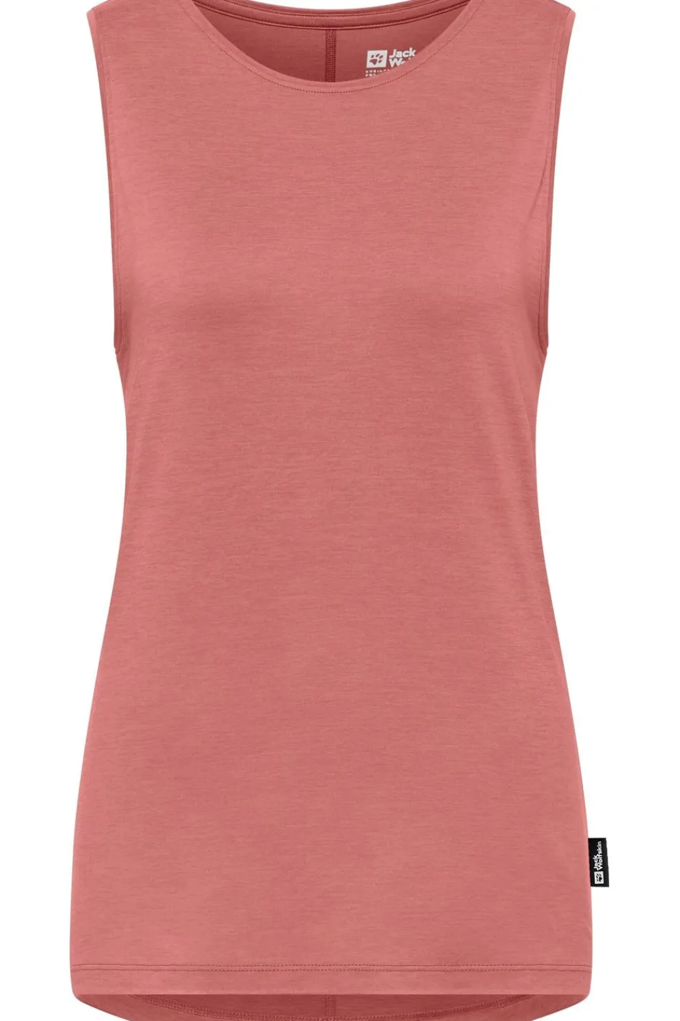 Fashion Jack Wolfskin Top Travel Top W Mineral Red Heather