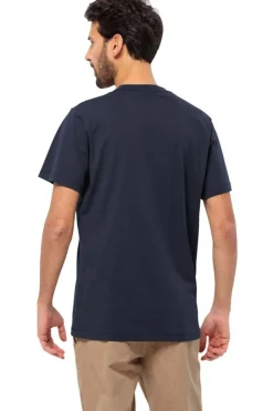 Sale Jack Wolfskin T-Shirt Essential Logo T Night Blue