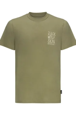 Hot Jack Wolfskin T-Shirt Jack Tent Tee Bay Leaf