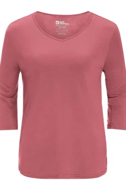 T-Shirt Mola 3/4 Sleeve Tee-Jack Wolfskin Clearance