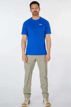 Clearance Jack Wolfskin T-Shirt Prelight Swift T M Vibrant Blue
