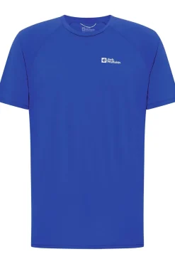 Clearance Jack Wolfskin T-Shirt Prelight Swift T M Vibrant Blue