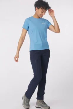 Fashion Jack Wolfskin T-Shirt Prelight Swift T W Mid Blue