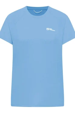 Fashion Jack Wolfskin T-Shirt Prelight Swift T W Mid Blue