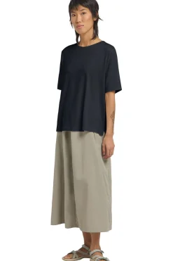 Clearance Jack Wolfskin T-Shirt Travel Tee Dark Navy Heather