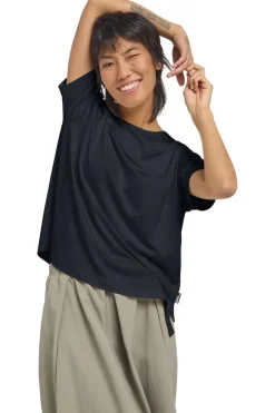 Clearance Jack Wolfskin T-Shirt Travel Tee Dark Navy Heather