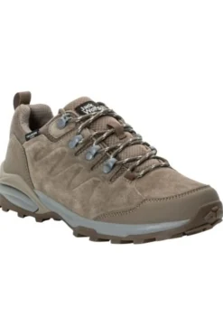 Online Jack Wolfskin Wandelschoen Refugio Texapore Low W Chestnut