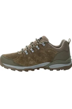 Discount Jack Wolfskin Wandelschoenen Refugio Texapore Low Cold Coffee