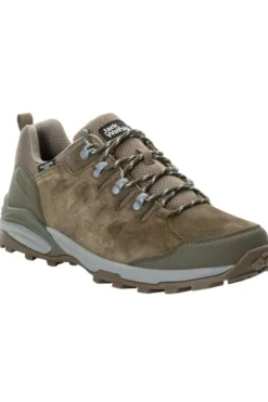 Discount Jack Wolfskin Wandelschoenen Refugio Texapore Low Cold Coffee