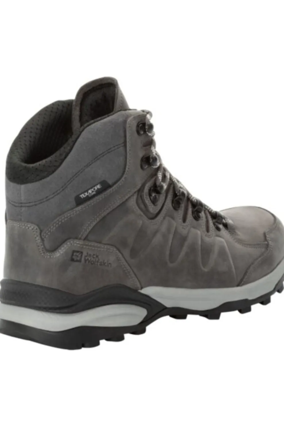 Sale Jack Wolfskin Wandelschoenen Refugio Prime Texapore Mid M Slate Grey