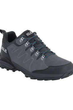 Online Jack Wolfskin Wandelschoenen Refugio Texapore Low mid grey/black