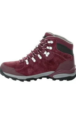 Clearance Jack Wolfskin Wandelschoenen Refugio Texapore Dark Maroon