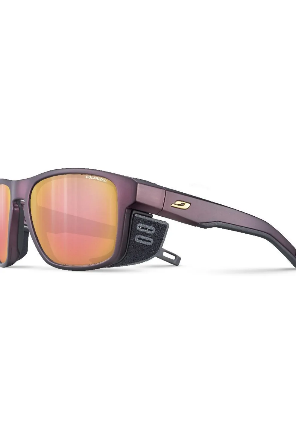 Discount Julbo Shield M Spectron 3 Polarized Goud / Bordeaux