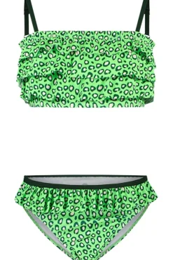 Bikini Ruffle Leo-Just Beach Hot