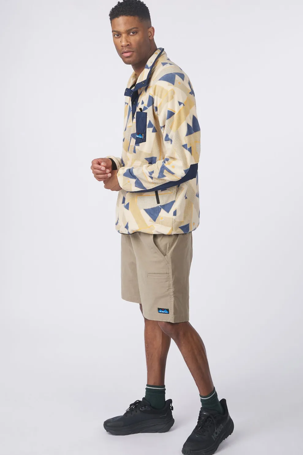 Best Kavu Trui Teannaway Pullover Patchwork Mountain