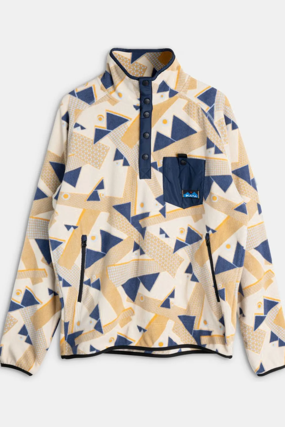 Best Kavu Trui Teannaway Pullover Patchwork Mountain