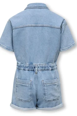 Hot Kids Only Playsuit Castel Azg Medium Blue Denim