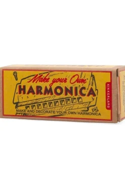 Best Kikkerland Speelgoed Make Your Own Harmonica gold