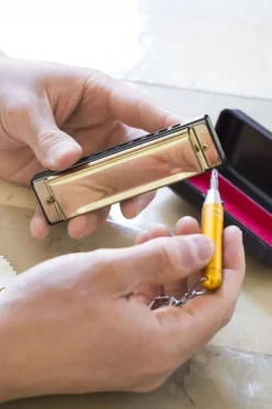 Best Kikkerland Speelgoed Make Your Own Harmonica gold