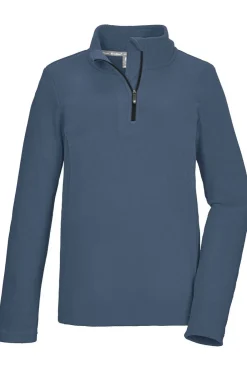 Outlet Killtec Fleece Ksw 184 Bys Flc Shrt Blue Grey