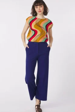 Sale King Louie Blouse Selly Top Falaise Harvest Yellow