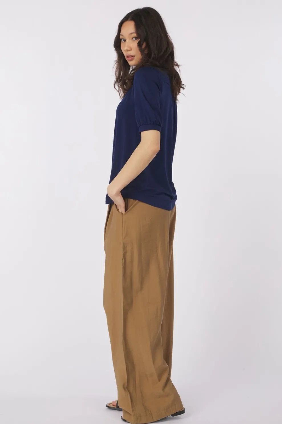 Best King Louie Hemd Carina Blouse Viscose Light Otter